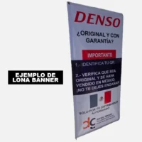 Banners Displays Banner RollUp Publicitario Panel Araña Ejemplo de Banner