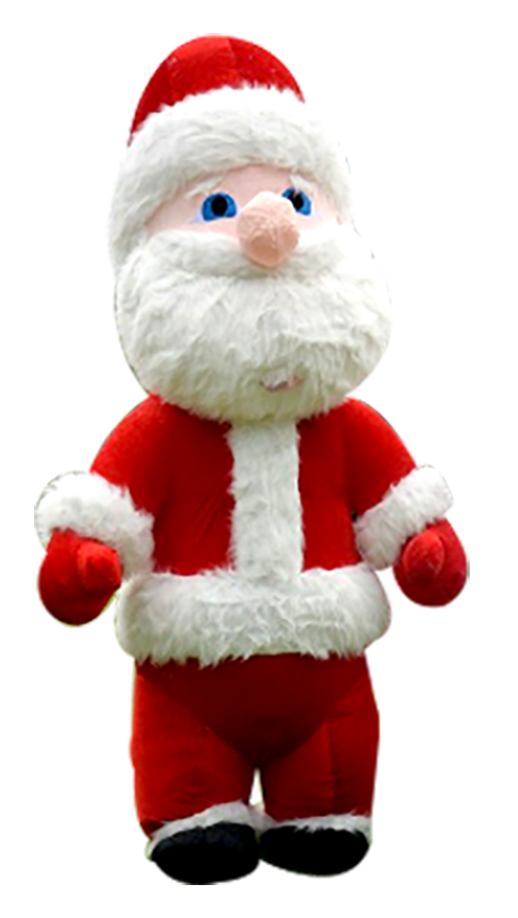 Renta Botarga Santa Claus Gigante 2