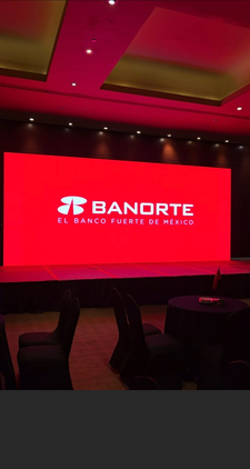 Renta de Pantallas LED para Eventos Conferencias Expos Mexico