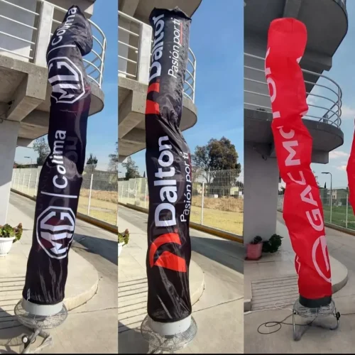 Sky dancer Motor y Tela personalizada a todo color 3 mts o 4 mts C