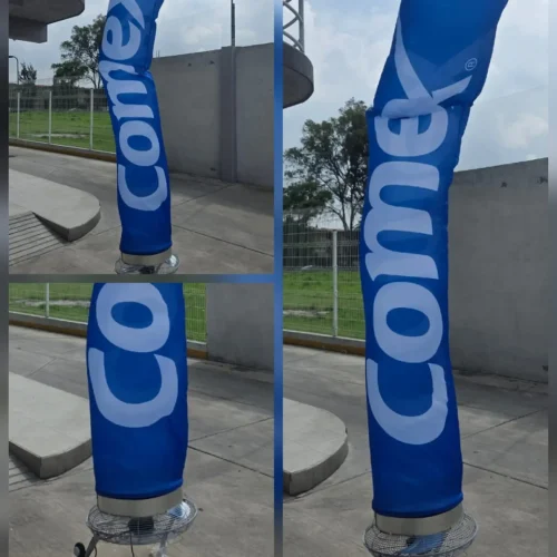 Sky dancer Motor y Tela personalizada a todo color 3 mts o 4 mts E
