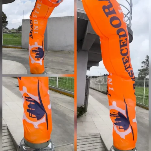 Sky dancer Motor y Tela personalizada a todo color 3 mts o 4 mts F