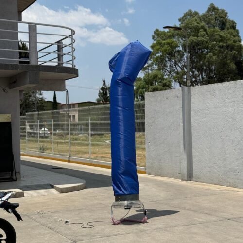 Tela Sky Dancer forro repuesto 4 metros color azul 1