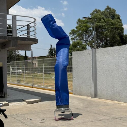 Tela Sky Dancer forro repuesto 4 metros color azul 1
